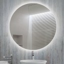 Espejo de baño Cassiopeia con iluminación LED decorativa (AC 230V 50Hz)