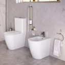 Toilettes pour PMR Naples blanc mat