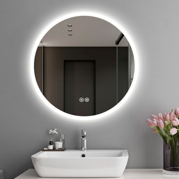 Espejo de baño con luz Icaro
