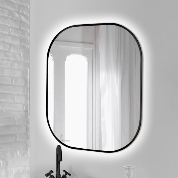 Espejo Cepheus con iluminación LED decorativa