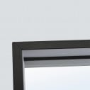 Miroir avec lumière LED intégrée Ability noir
